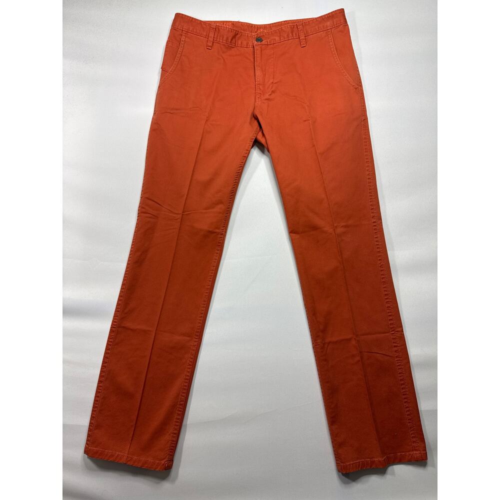 Dockers‎ Men's Alpha Khaki Orange Slim Fit Chino Pants - Size 34x32 (34x31)